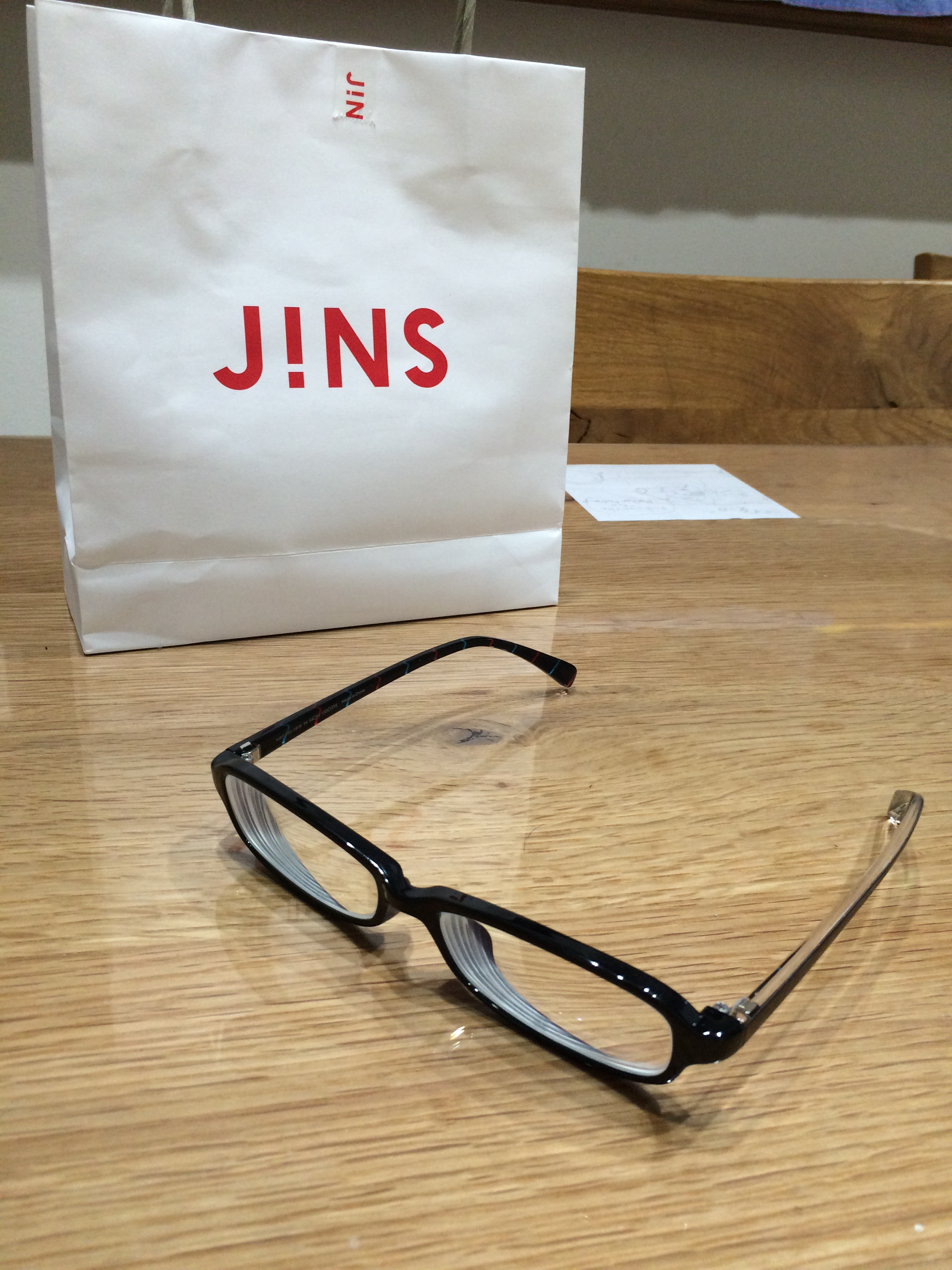 眼鏡買った Joyride